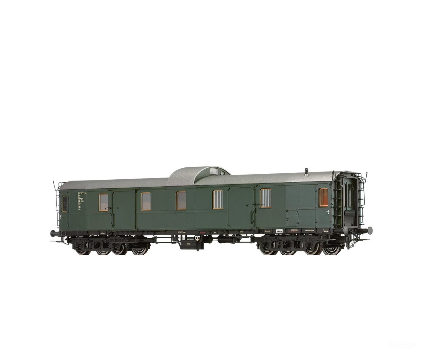 Brawa 51309 Ho Luggage Car Pw4Ü Db (Dc Led Lighting) European Passenger Cars