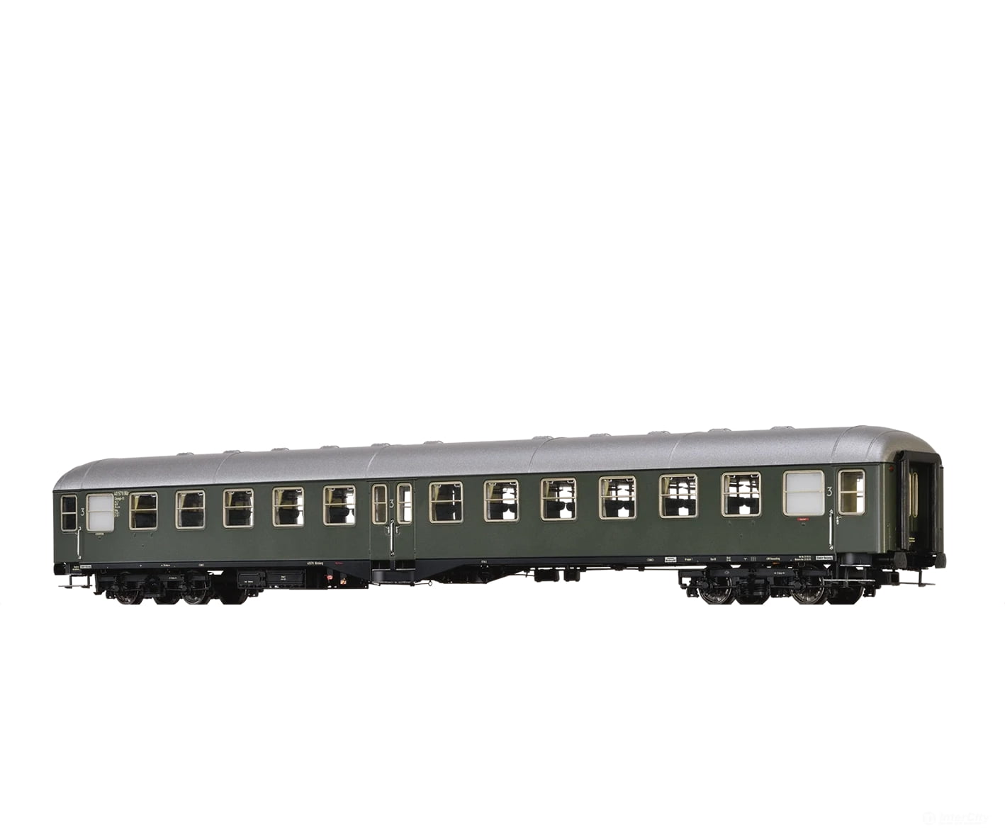 Brawa 58112 HO Passenger Coach C4ymgb-51 Deutsche Bundesbahn - European Passenger Cars