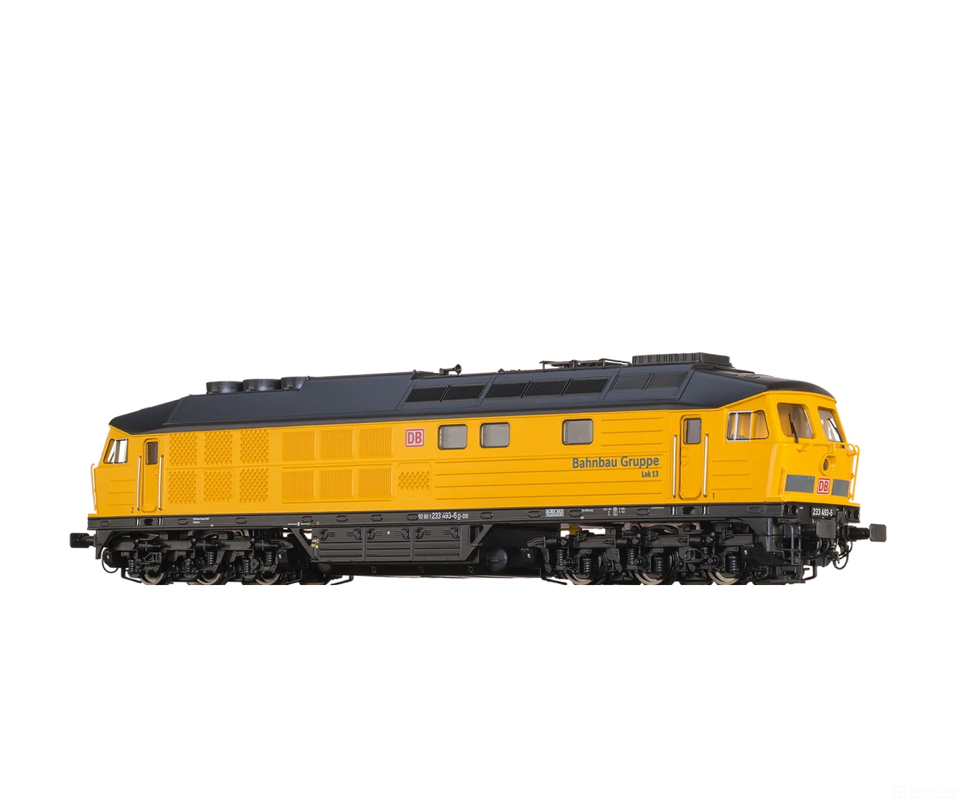 Brawa 61051 N Diesel Locomotive BR 233 DB AG Bahnbau (DCC Sound) - European Locomotives
