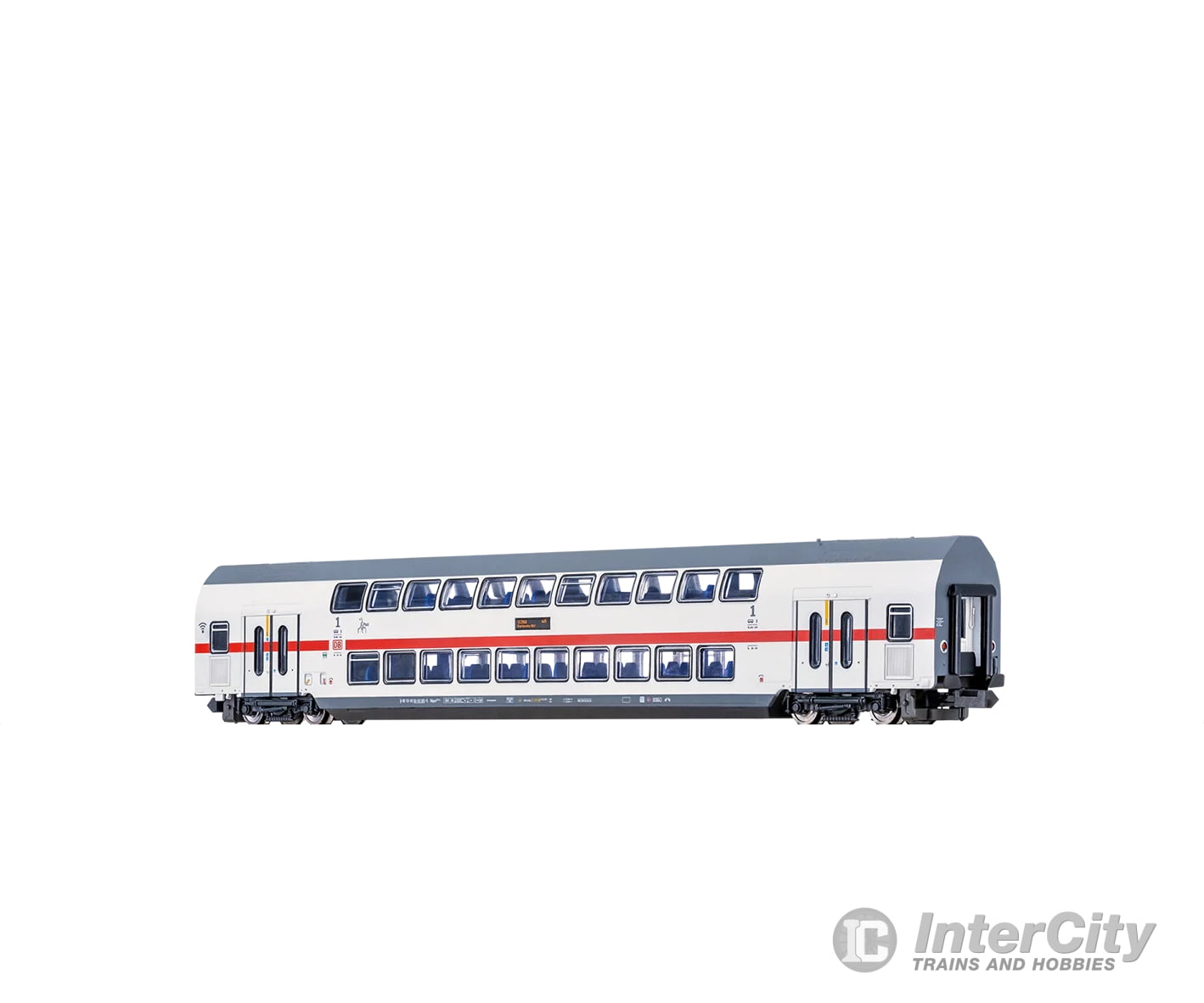 Brawa 64527 N TWINDEXX Vario Double-Deck Car 1st class DB AG (Karlsruhe Hbf) European Passenger Cars