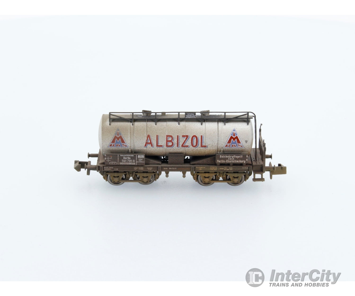 Brawa 67070 N Db ’Albizol’ Tank Car Weathered Edition European Freight Cars