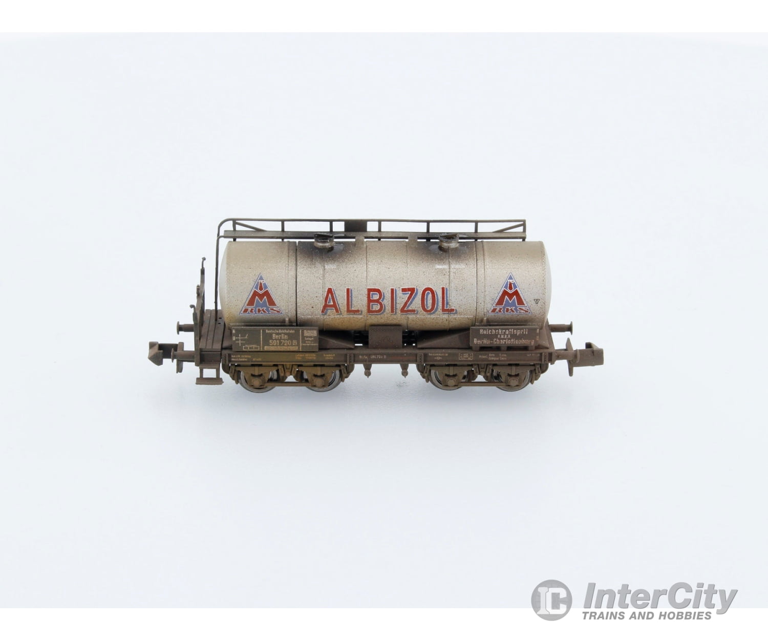 Brawa 67070 N Db ’Albizol’ Tank Car Weathered Edition European Freight Cars