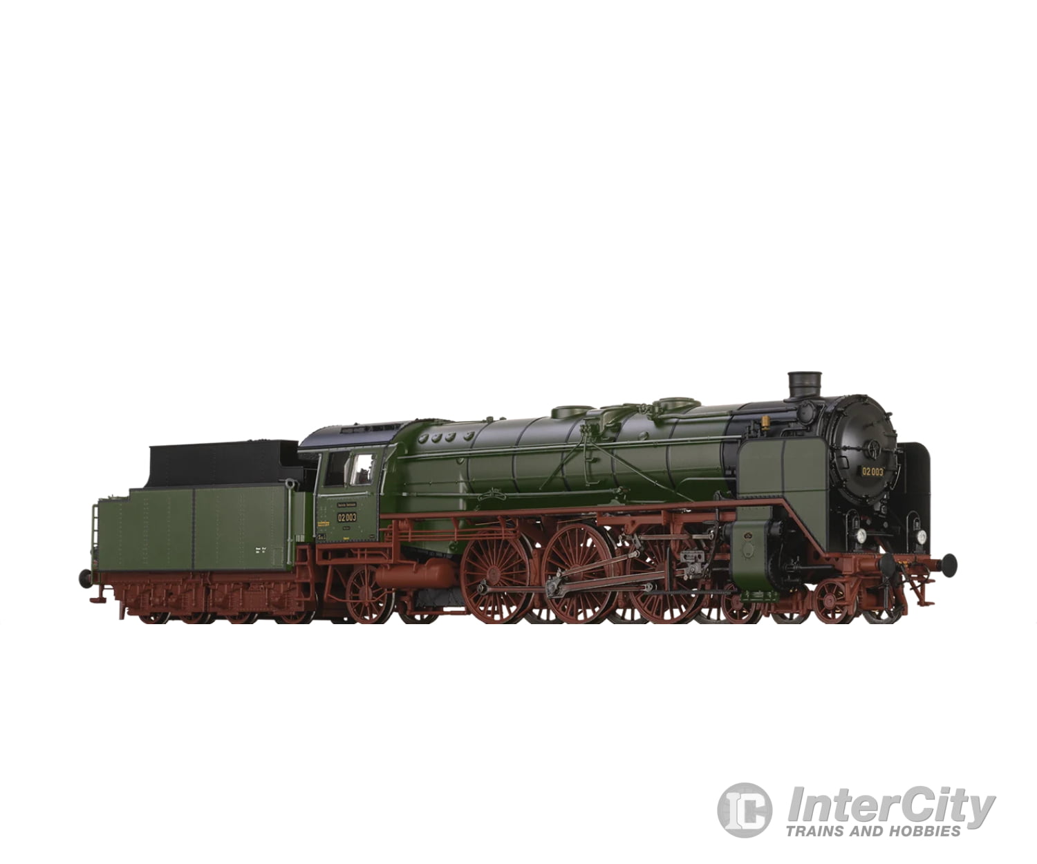 Brawa 70096 Ho Express Train Locomotive Br 02 Drg (Dc Analog) European Locomotives