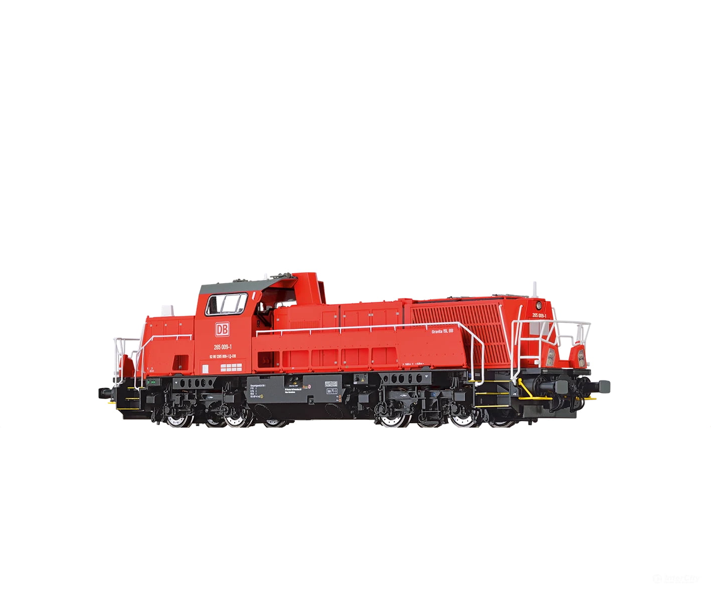 Brawa 70106 HO Diesel Locomotive Gravita® BR 265 DB AG (Digital Extra w. Sound) - European Locomotives