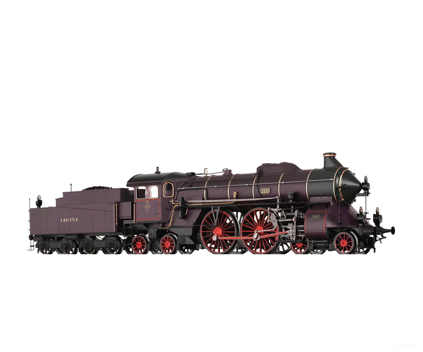 Brawa 70139 Ho Express Train Locomotive Br S2/6 K.bay.sts.b. (Marklin Ac Digital/Sound) European