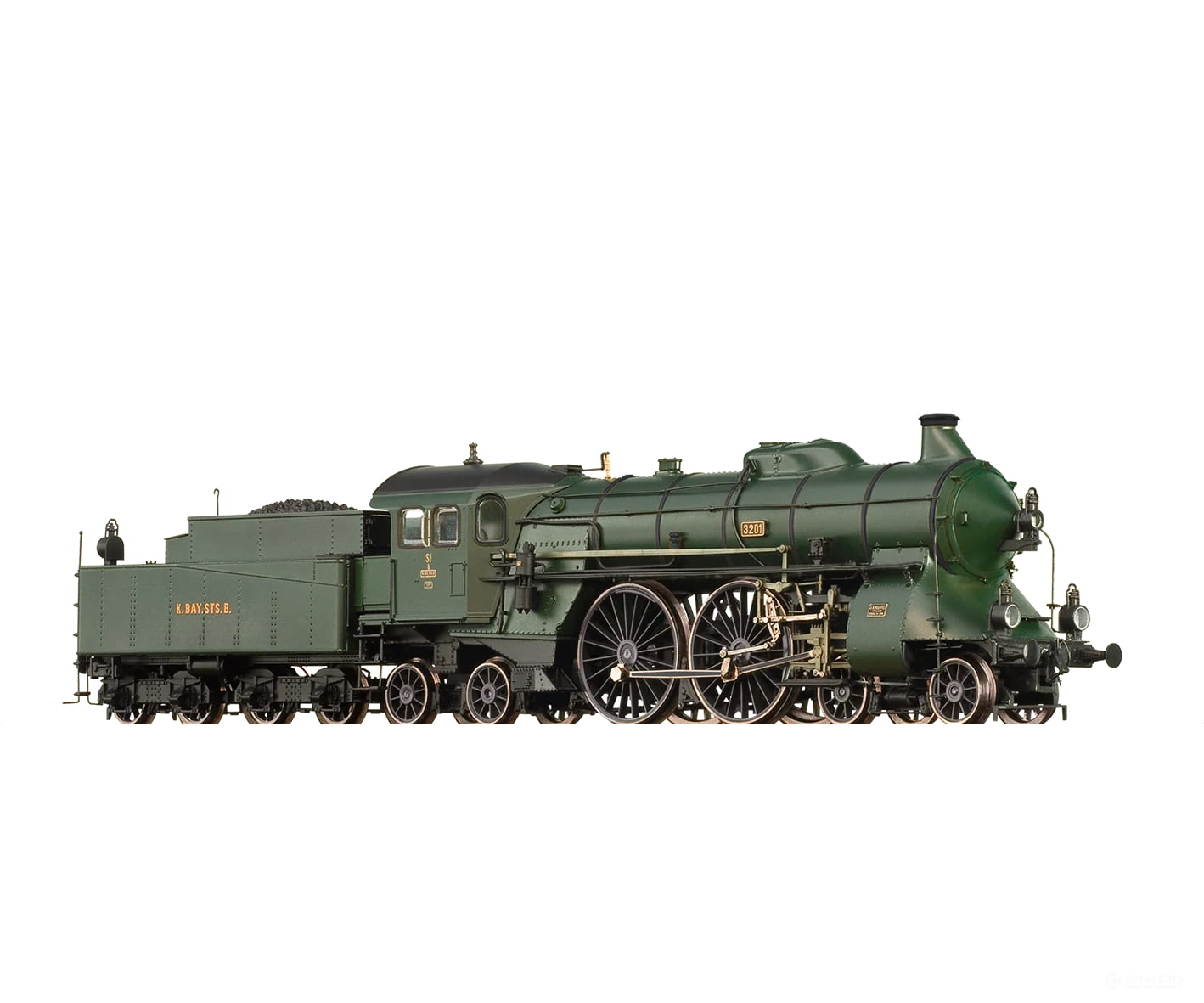 Brawa 70147 Ho Express Train Locomotive Br S2/6 K.bay.sts.b. (Marklin Ac Digital/Sound) European