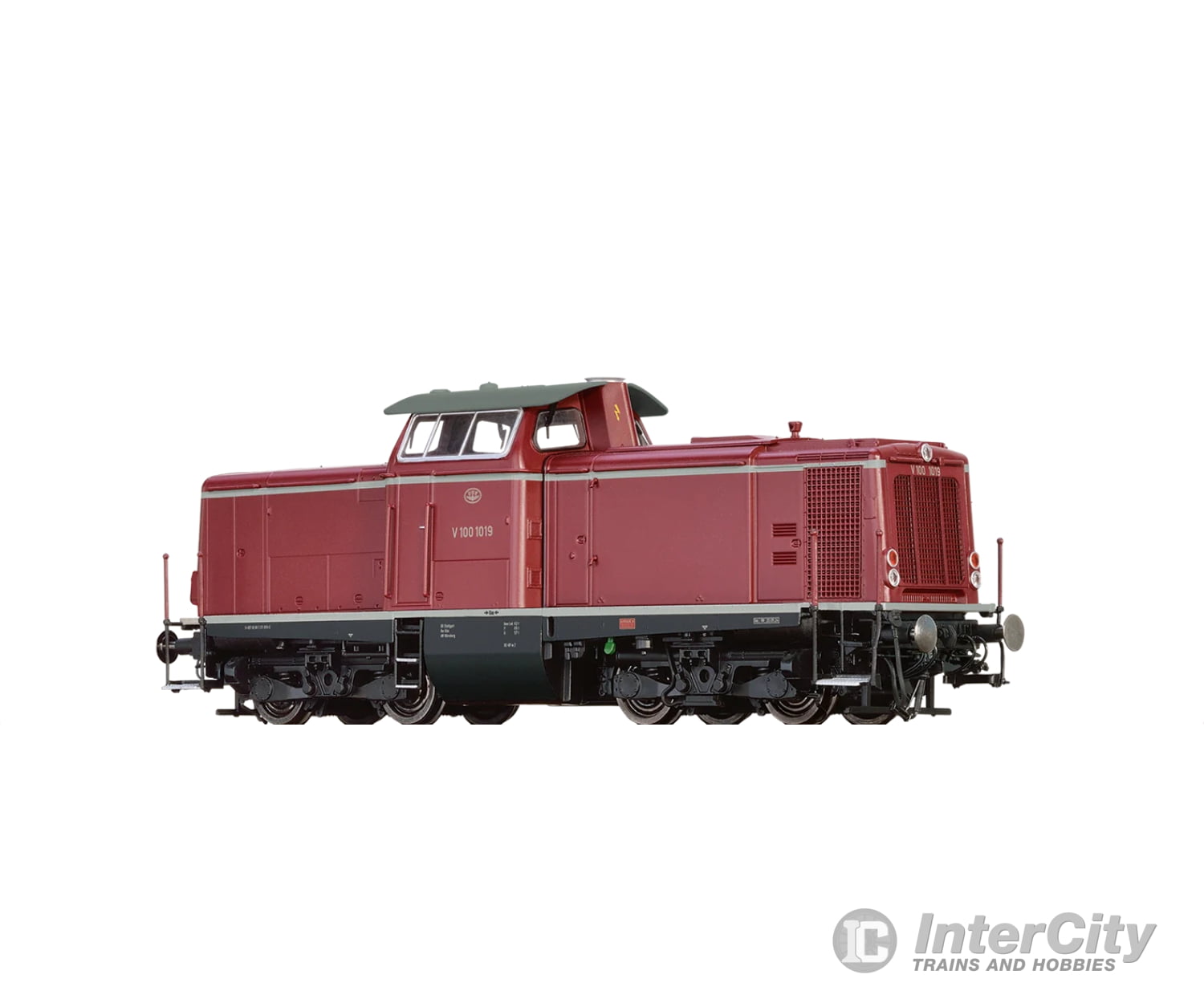 Brawa 70172 Ho Diesel Locomotive Br V100 Uef (Dc Analog) European Locomotives