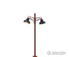 Brawa 84147 HO Wooden-mast Light Double Pin-Socket LED Lights & Electronics