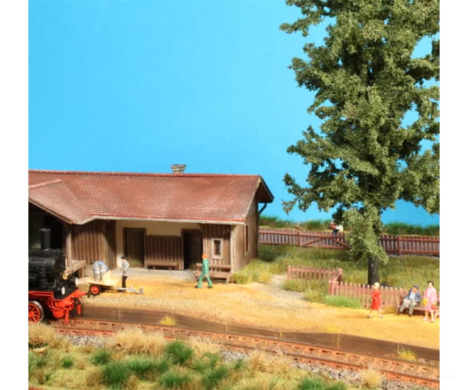 Brawa 94003 HO Platform edge with sleepers Scenery Details