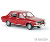 Brekina Ho 14520 1969-1980 Renault R 12 Sedan Tl - Assembled -- White Cars & Trucks