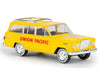 Brekina Ho 19864 1967 Jeep Wagoneer - Assembled -- Union Pacific (Armour Yellow Red) Cars & Trucks