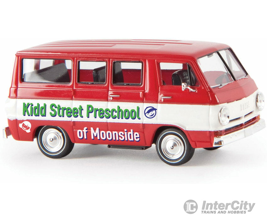 Brekina Ho 34320 1964 Dodge A 100 Passenger Van - Assembled -- Moonside Cars & Trucks