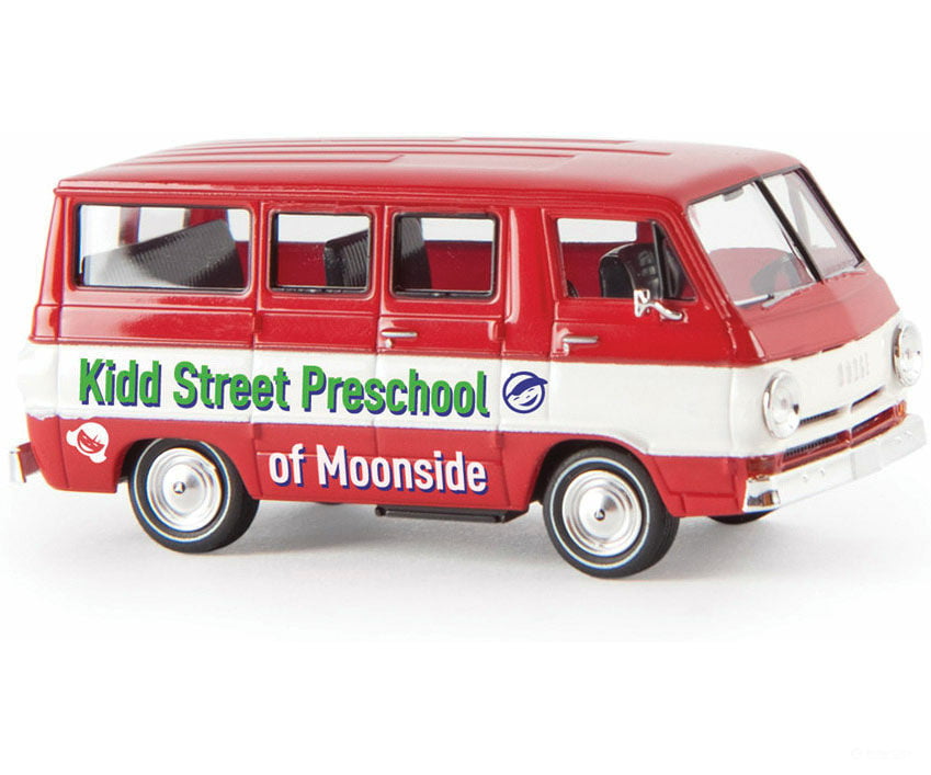 Brekina Ho 34320 1964 Dodge A 100 Passenger Van - Assembled -- Moonside Cars & Trucks