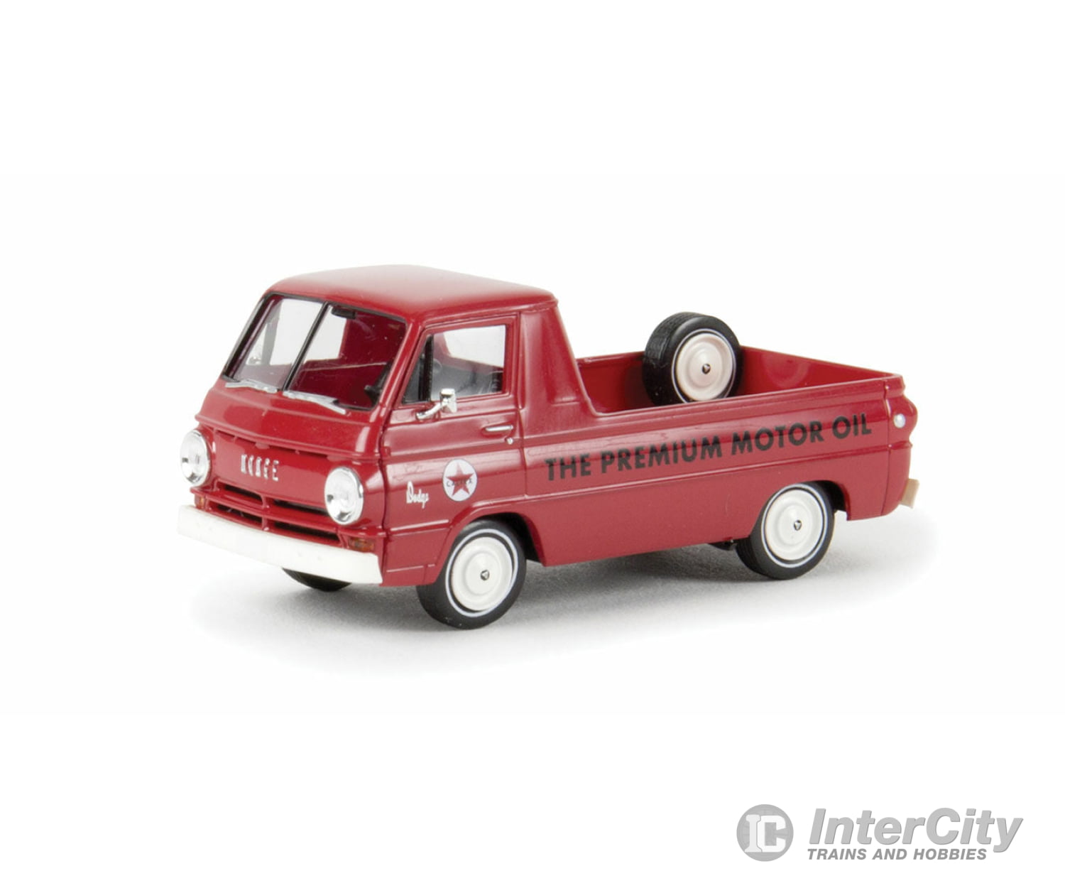 Brekina Ho 34339 1964 Dodge A 100 Pickup Truck - Assembled -- Caltex (Red) Cars & Trucks