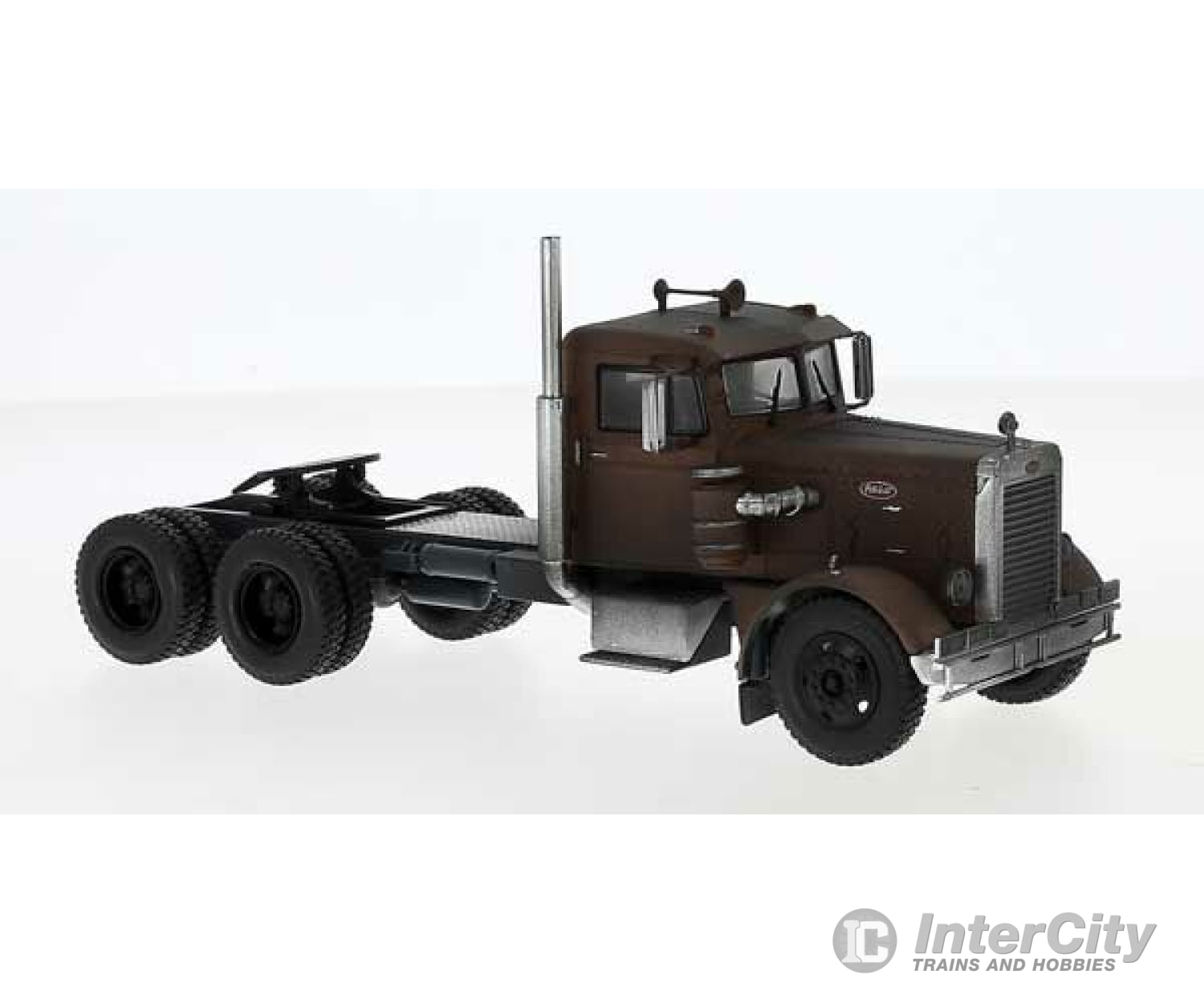 Brekina Ho 85752 1955 Peterbilt 281 Semi Tractor Only - Assembled -- Brown Cars & Trucks