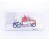 Brekina Peterbilt 359 HO Peterbilt 359 Red/White - Cars & Trucks