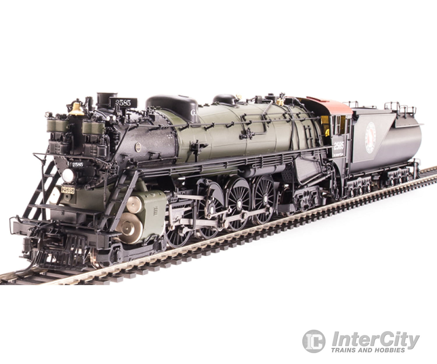 Broadway Limited 1052 Ho Northern Great 4-8-4 S-2 With Dcc Sound Locomotives