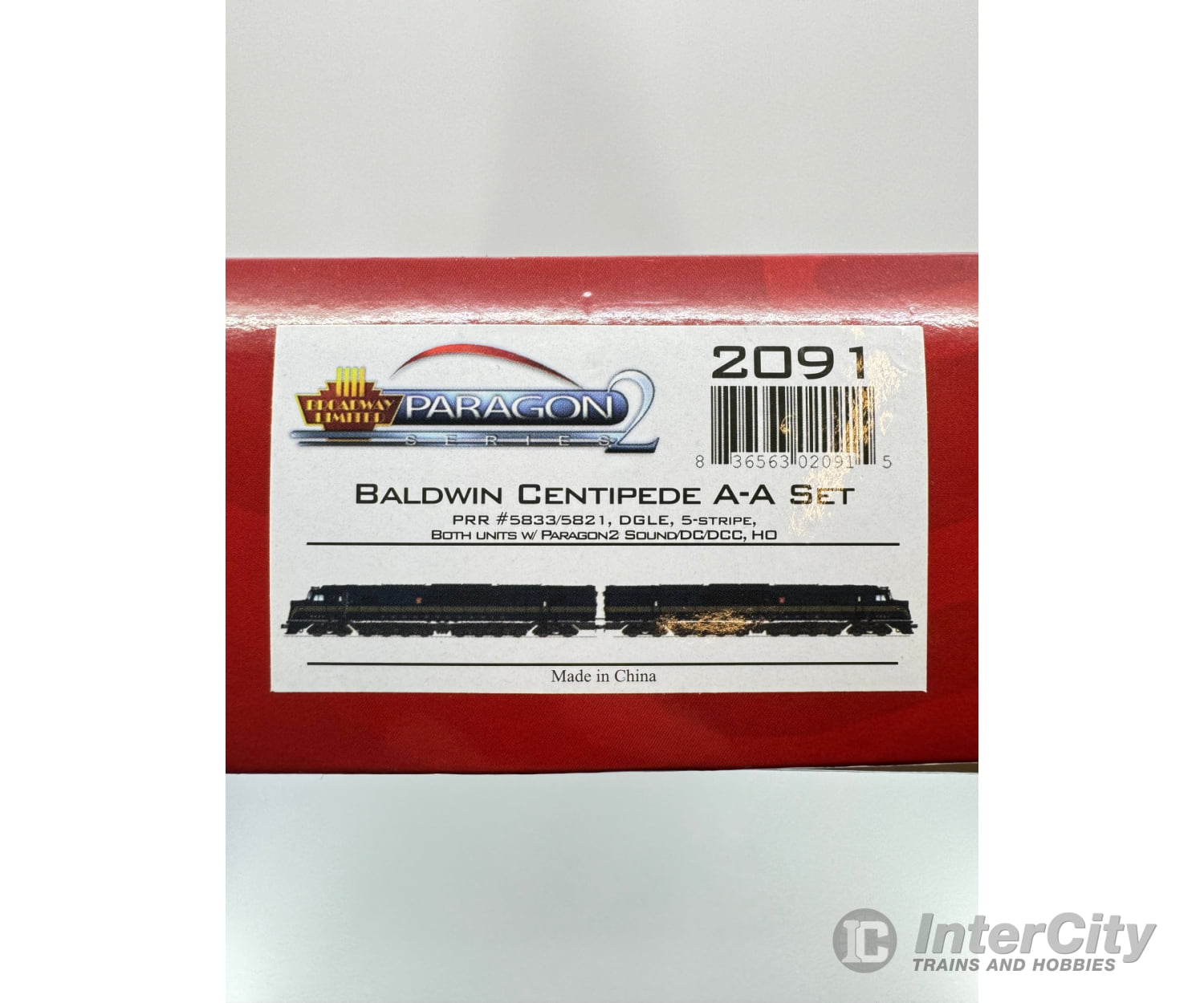 Broadway Limited 2091 Ho Baldwin Centipede A-A Set Pennsylvania Railroad (Prr) 5839/5821 Dcc &