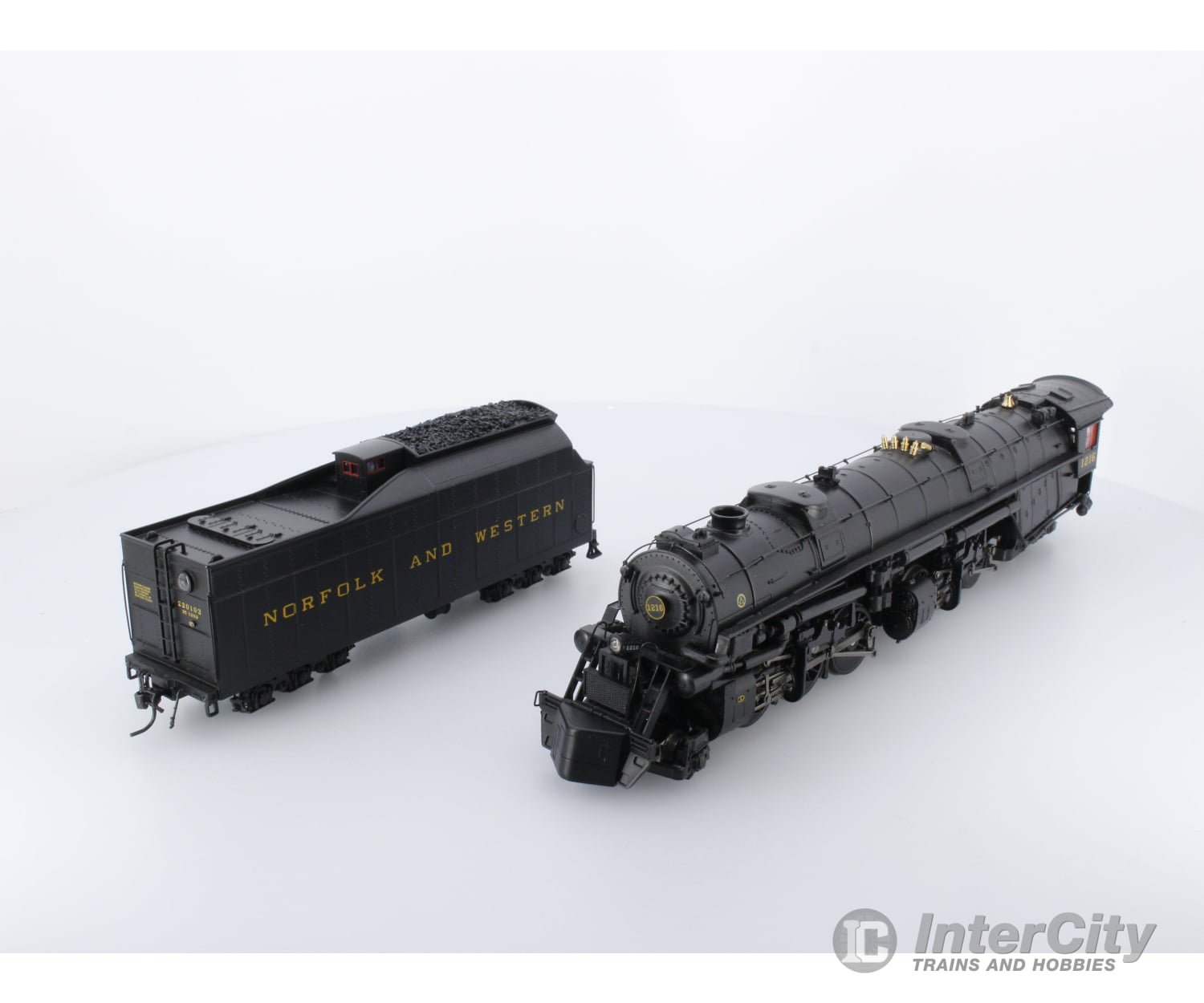 Broadway Limited 4476 Ho Class A 2-6-6-4 Norfolk & Western (Nw) 1216 Dcc Sound Locomotives