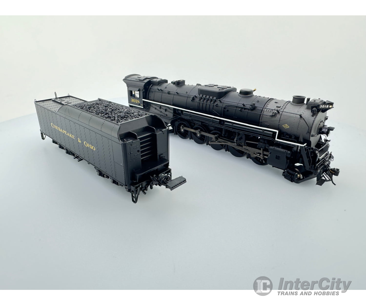 Broadway Limited 4589 Ho C&O T1 2-10-4 Locomotive Chesapeake And Ohio (Co) 3018 Dcc & Sound