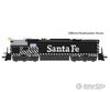 Broadway Limited 4883 Ho Alco Rsd15 Low Nose W/Sound & Dcc - Paragon3(Tm) -- Santa Fe #802 (Zebra