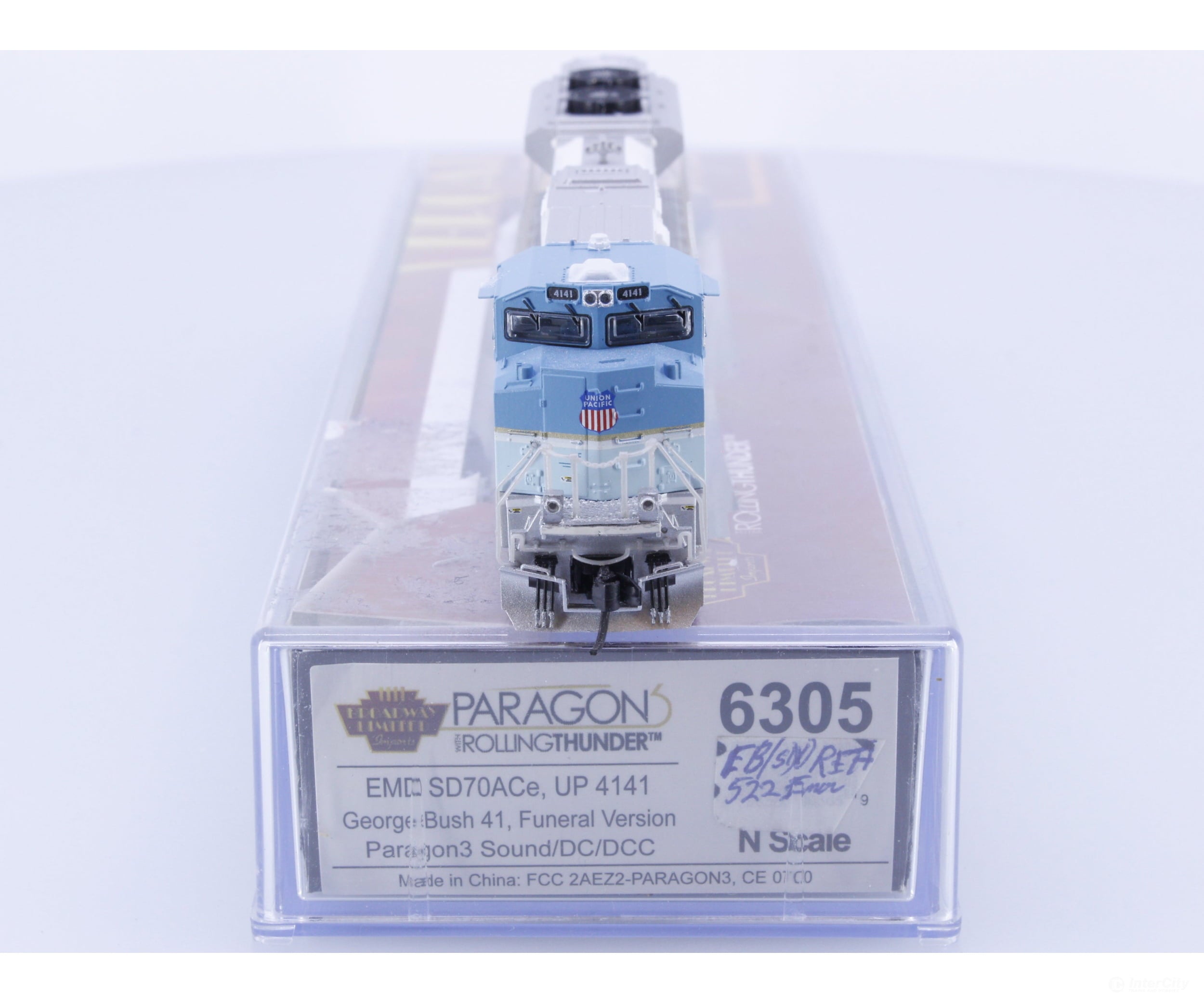 Broadway Limited 6305 N EMD SD70ACe George Bush 41 Funeral Version Union Pacific (UP) 4141 DCC & Sound Locomotives