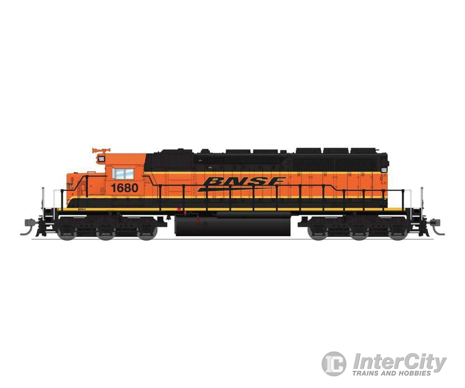 Broadway Limited 6779 Ho Emd Sd40-2 Low Nose - Sound And Dcc Paragon4(Tm) -- Bnsf Railway 1708 (H3