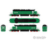 Broadway Limited 702 Ho Bn Burlington Northern Sd40-2 #6334 - F/P + Dcc Sound Locomotives & Railcars