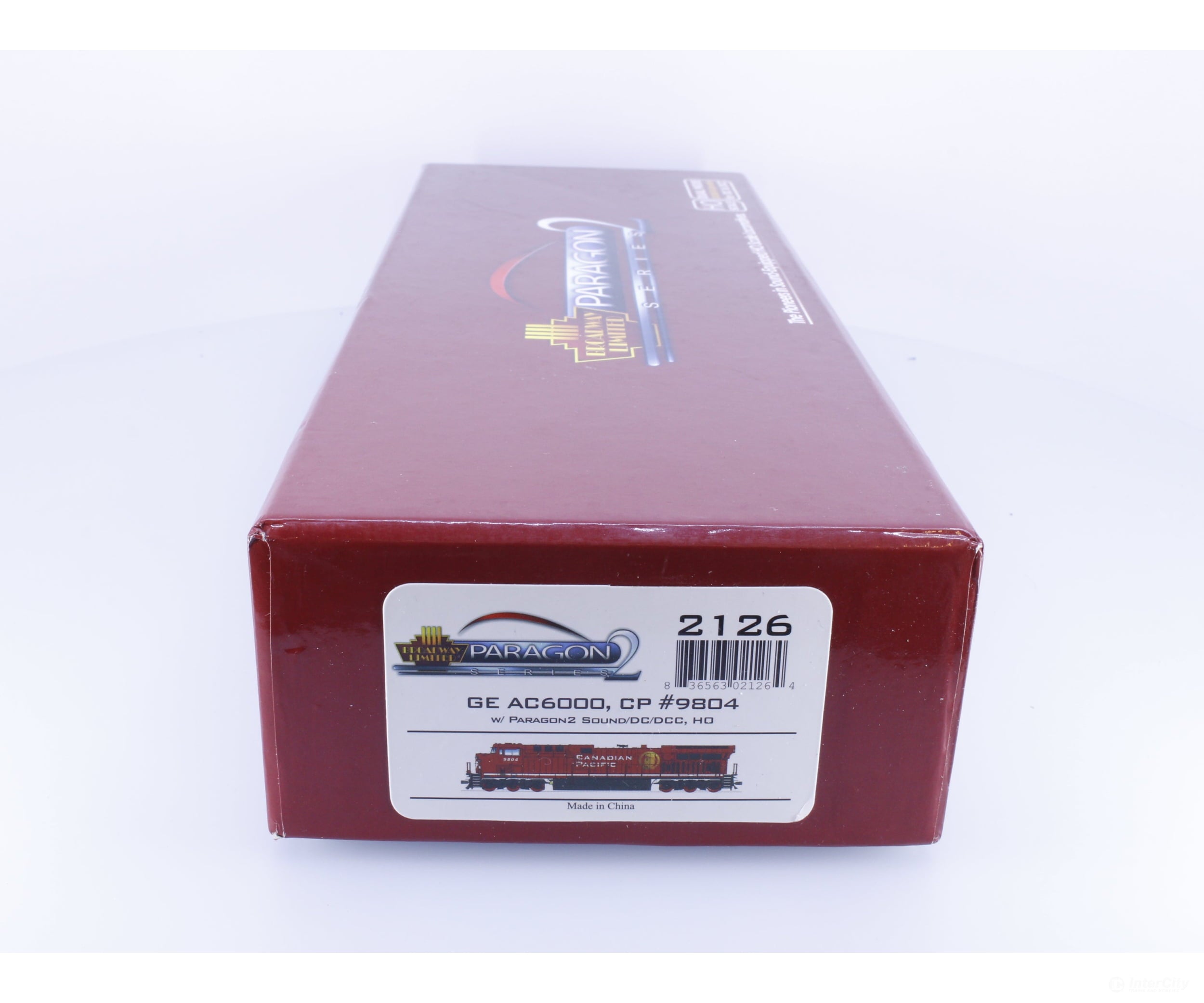 Broadway Limited Imports 2126 HO GE AC6000 Diesel Locomotive Paragon 2 Canadian Pacific (CP) 9804 DCC & Sound