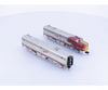 Broadway Limited Imports 3080 N Alco Powered PA/Unpowered PB Warbonnet Diesel Locomotive Set Atchison Topeka and Santa