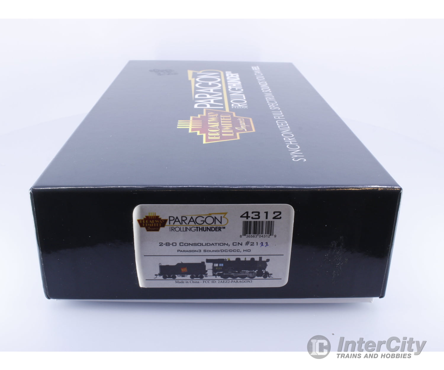 Broadway Limited Imports 4312 HO 2-8-0 Consolidation Steam Locomotive Paragon 3 Sound Canadian National (CN) 2122 DCC &