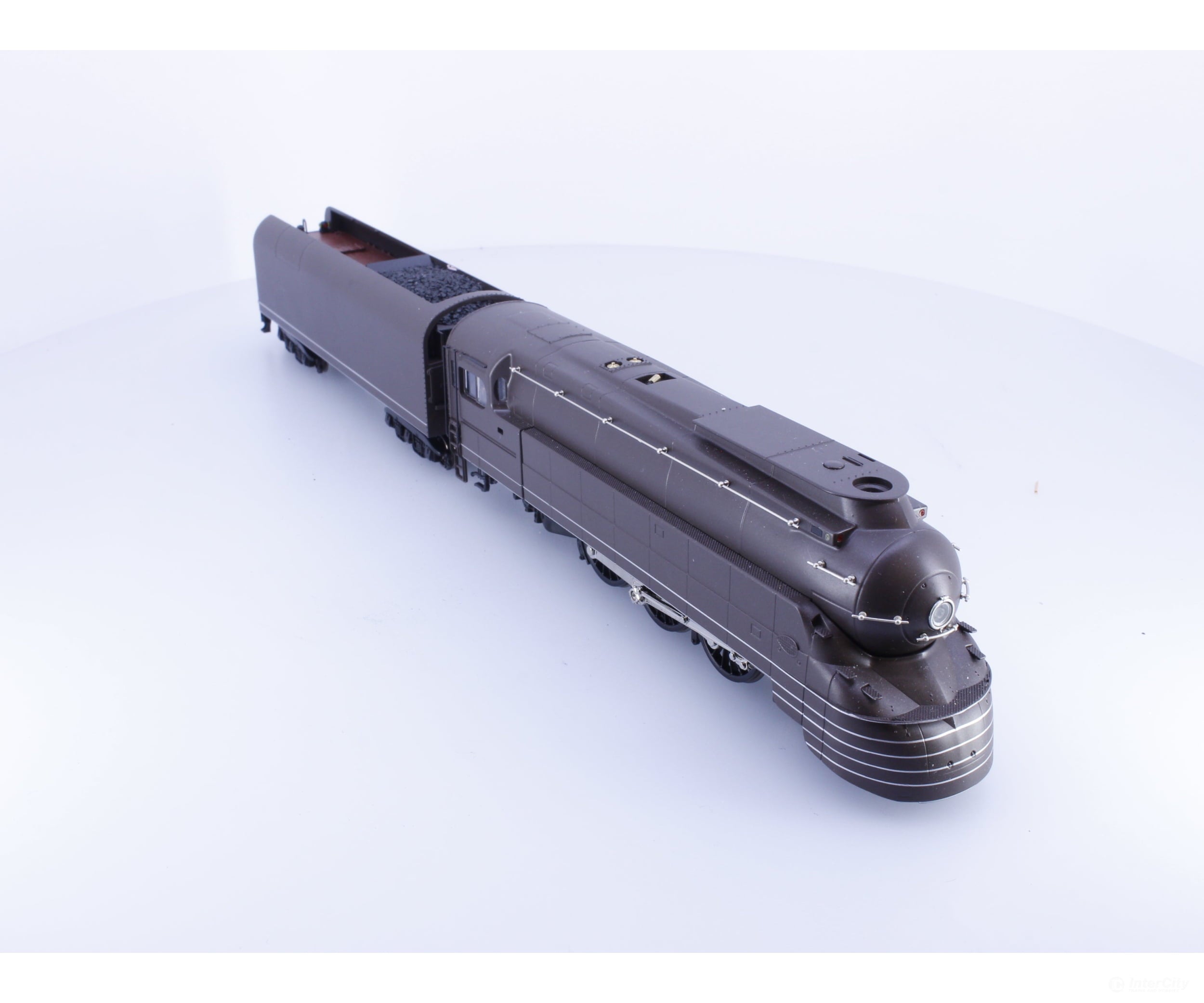 Broadway Limited Imports 4435 HO 4-6-2 K4s Streamlined Bronze 1936 Version Steam Locomotive with Smoke Pennsylvania