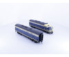 Broadway Limited Imports 6674 HO EMD Powered F7A/Unpowered F7B Diesel Locomotive Set Cat Whiskers Freight Scheme