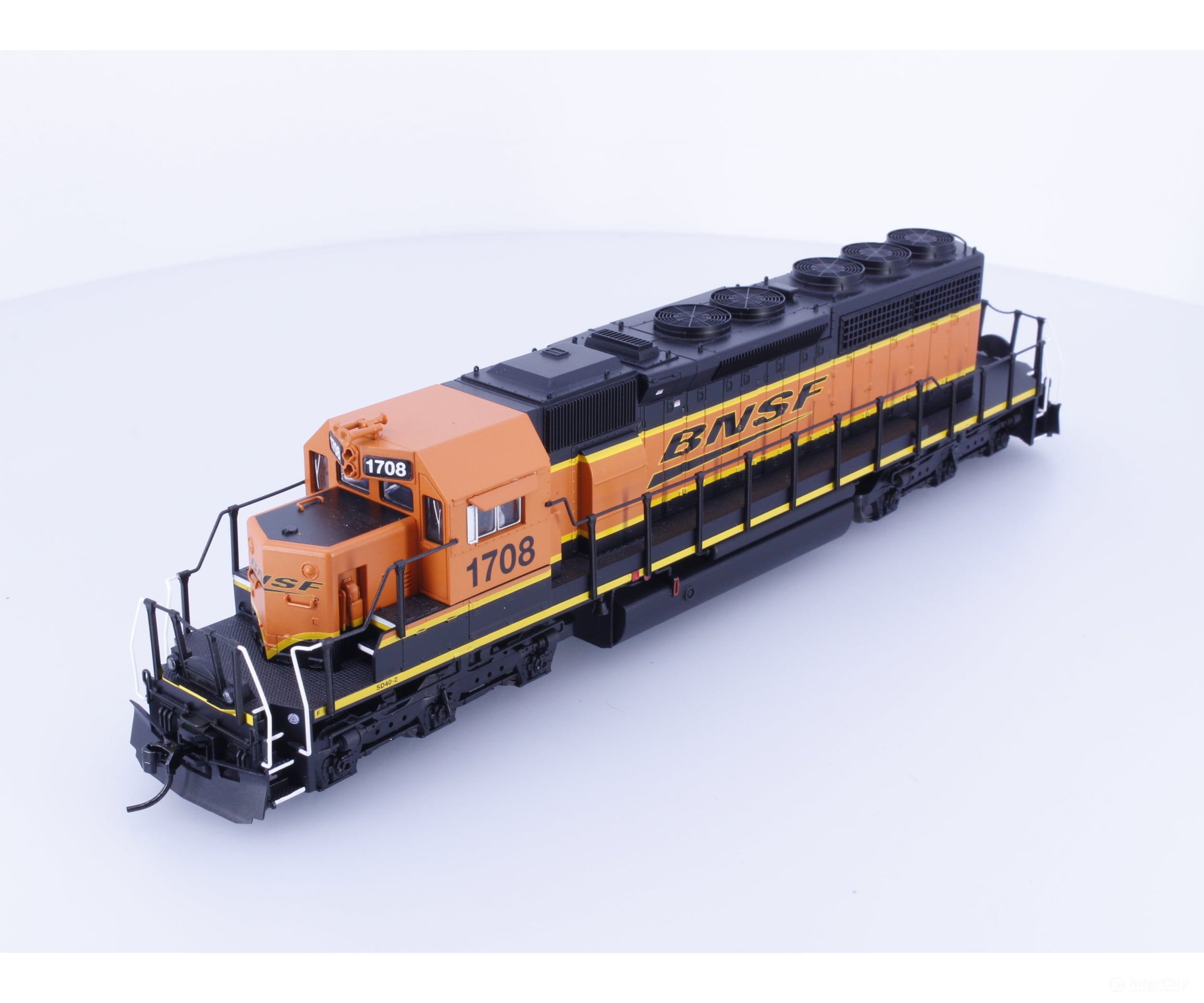 Broadway Limited Imports 6779 HO EMD SD40-2 Diesel Locomotive Paragon 4 Sound Burlington Northern Santa Fe (BNSF) 1708