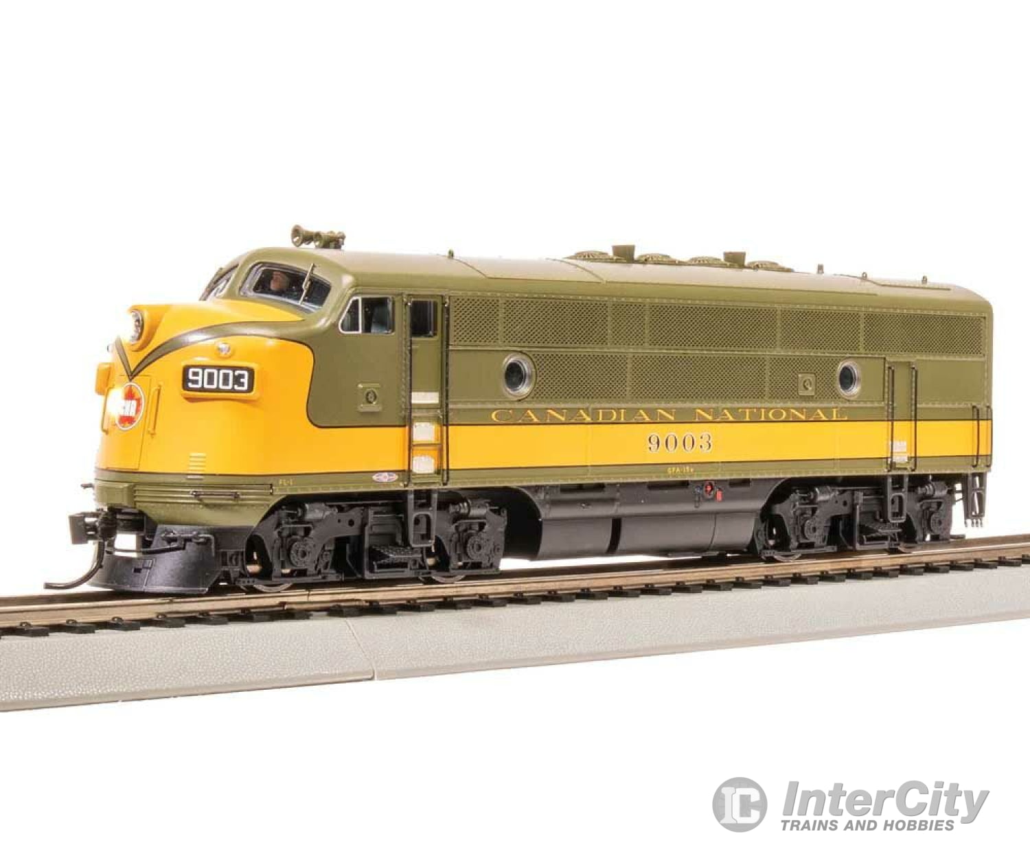 Broadway Limited Imports Ho 8332 Emd F3A - Standard Dc Stealth -- Canadian National #9003 (Green