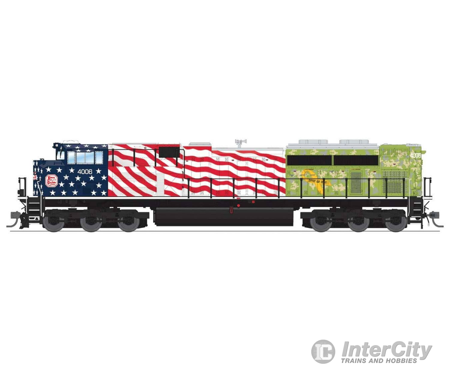 Broadway Limited Imports Ho 8678 Emd Sd70Ace - Sound Dcc And Smoke Paragon4(Tm) Kansas City