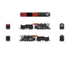 Broadway Limited Imports HO 8754 2-8-0 Consolidation - Standard DC - Stealth - Northern Pacific #1252 (black graphite