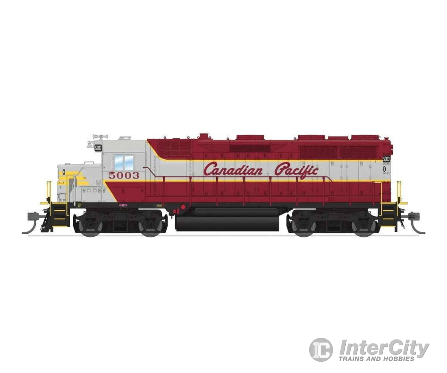 Broadway Limited Imports HO 8904 EMD GP35 Low Nose - Standard DC - Stealth - Canadian Pacific #5010 (maroon gray Script