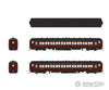 Broadway Limited Imports HO 8965 PRR 5-Car Set - PB70 Combine 3 P70Coach Z74D Business Observation Set - RTR