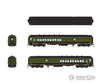 Broadway Limited Imports HO 9117 Heavyweight Coach-Baggage-Combine - Canadian National #7185 (1950s Scheme green black