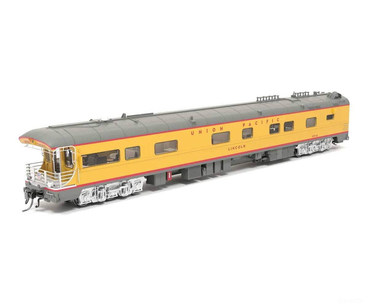 Broadway Limited Imports HO 9591 Business Car Observation UP #101 - Union Pacific #101 Lincoln (2020-2025 Armour Yellow