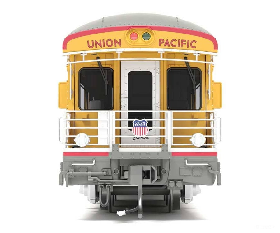 Broadway Limited Imports HO 9591 Business Car Observation UP #101 - Union Pacific #101 Lincoln (2020-2025 Armour Yellow