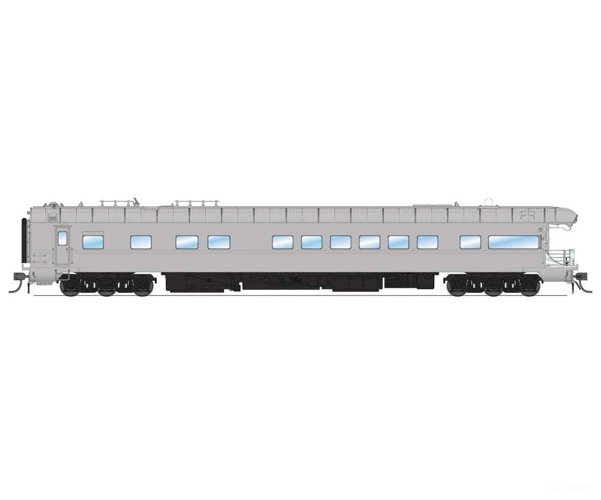 Broadway Limited Imports HO 9596 Business Car Observation UP #101 - Painted Unlettered (gray) Passenger Cars