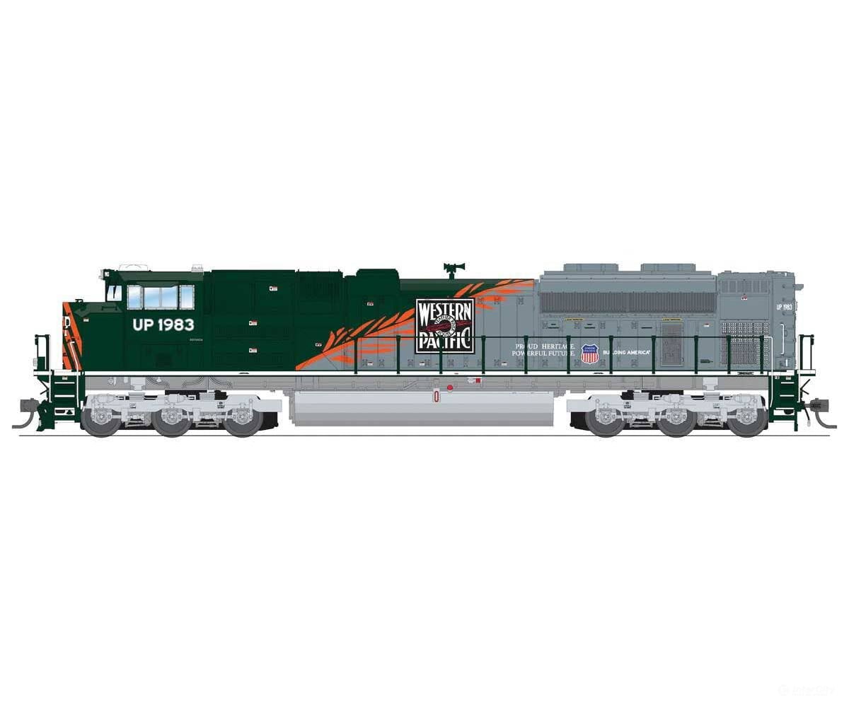 Broadway Limited Imports HO 9780 EMD SD70ACe - Sound DCC and Smoke - Paragon4(TM) - Union Pacific #1983 (Western