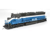 Broadway Limited Imports HO 9804 EMD SD45 - Standard DC - Paragon4(TM) - Great Northern #419 (Big Sky Blue gray white)