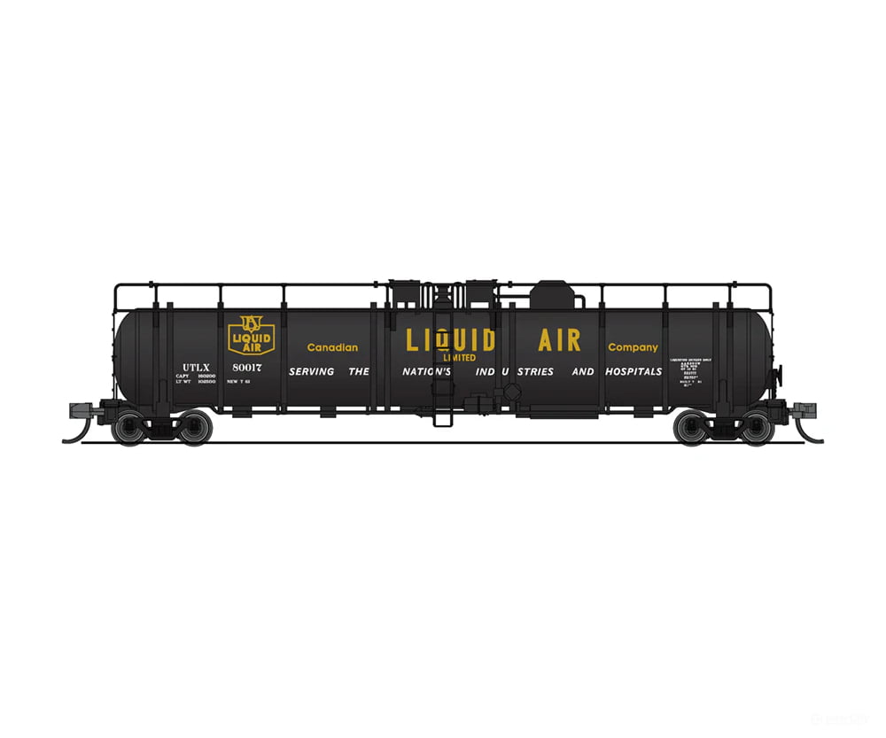 Broadway Limited Imports N 3832 Scale #3832 Cryogenic Tank Car - Canadian Liquid Air Freight Cars