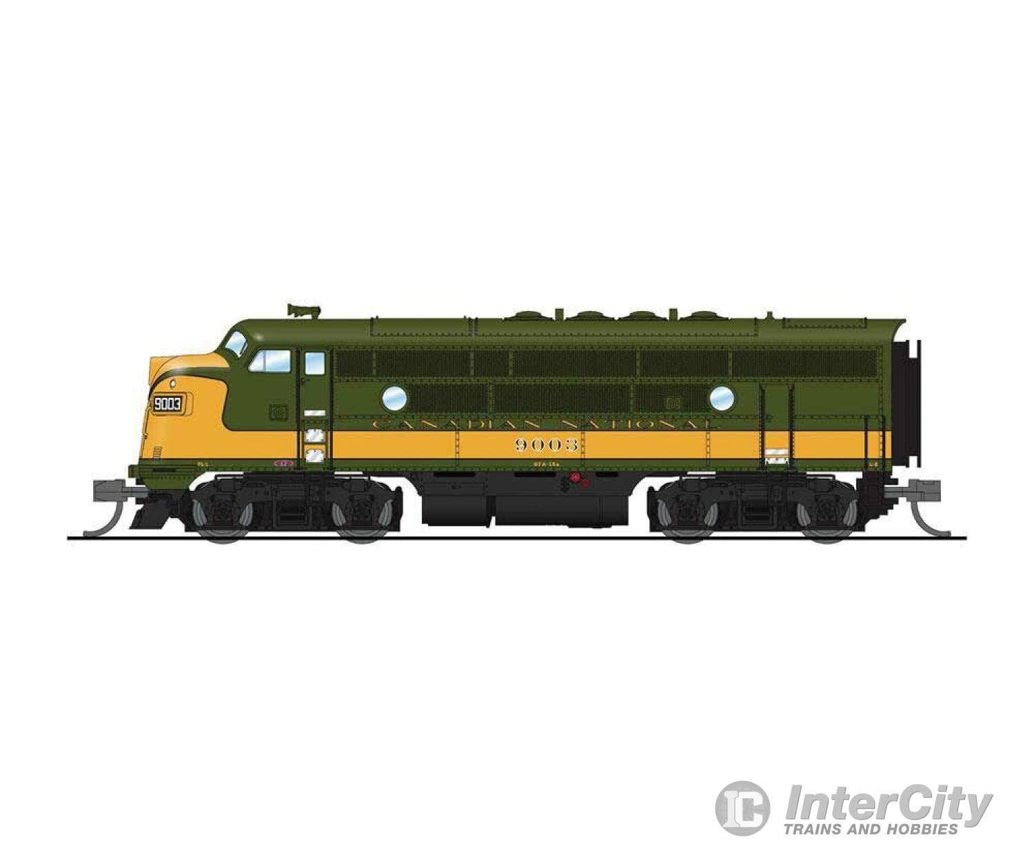 Broadway Limited Imports N 6831 Emd F3 A-Unpowered B Set - Sound And Dcc Paragon4 -- Canadian