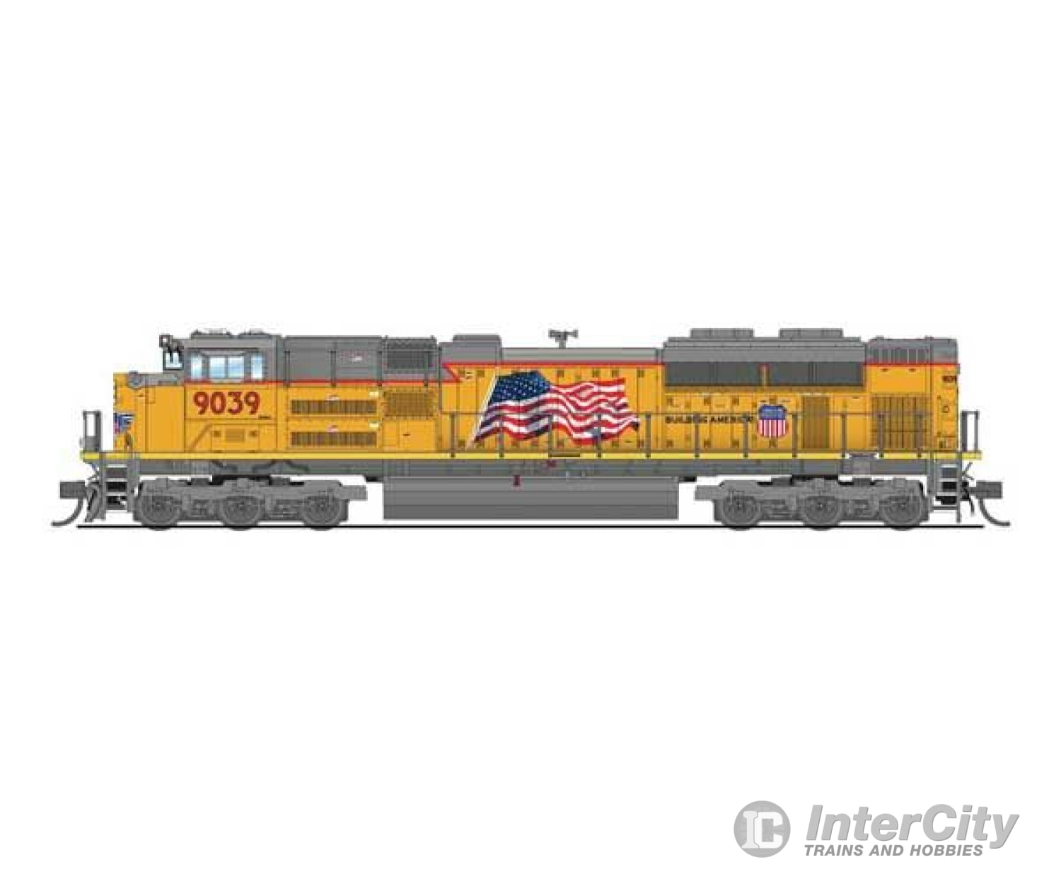 Broadway Limited Imports N 7040 Emd Sd70Ace - Sound And Dcc Paragon4(Tm) -- Union Pacific #9039