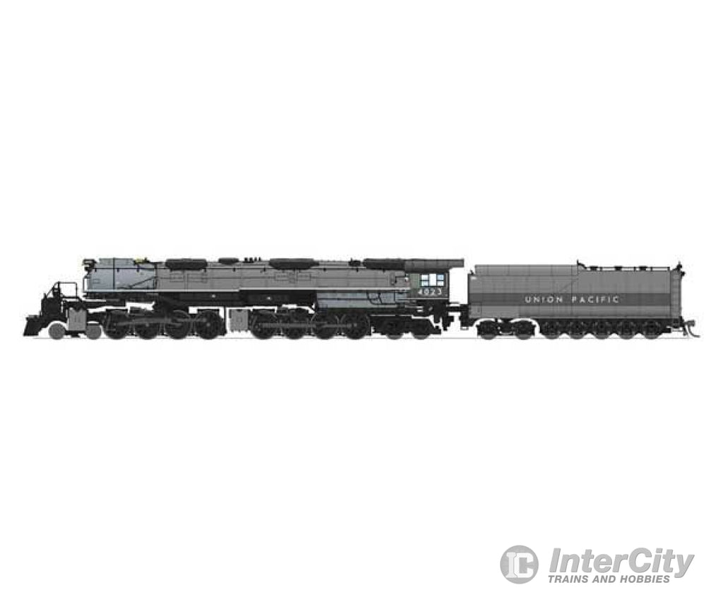 Broadway Limited Imports N 7238 Big Boy Gray W/ Almn Wilson Aftrclr Prgn4 Up4023 Locomotives &