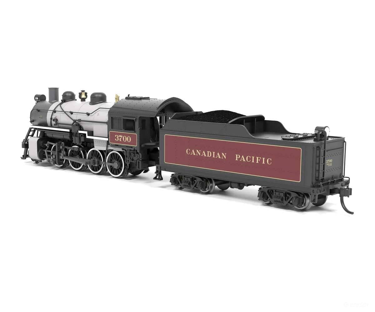 Broadway Limited Imports N 8378 2-8-0 Consolidation - Sound Smoke and DCC Paragon4(TM) - Canadian Pacific #3700 (gray